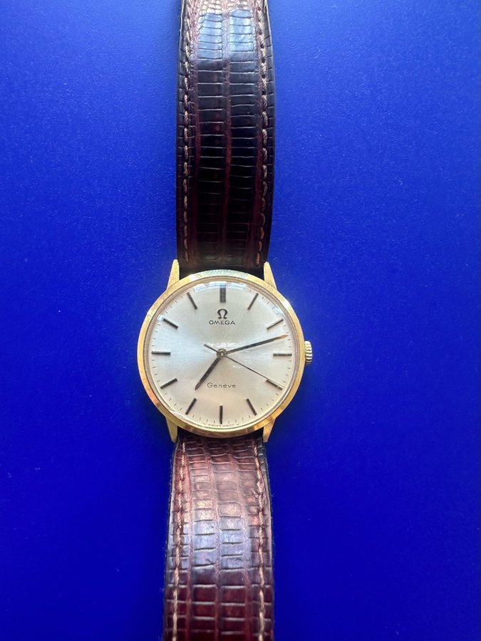 Omega Geneve 18k guld vintage