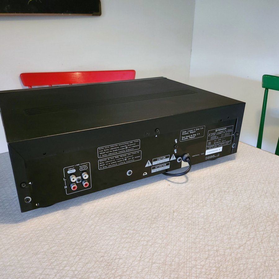 PIONEER CT-W510 KASSETTDÄCK