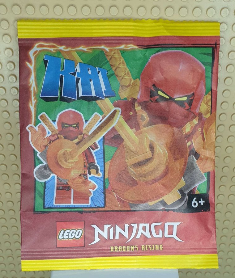 Lego - Ninjago - (NYTT) Kai paper bag #2 (892405-1)