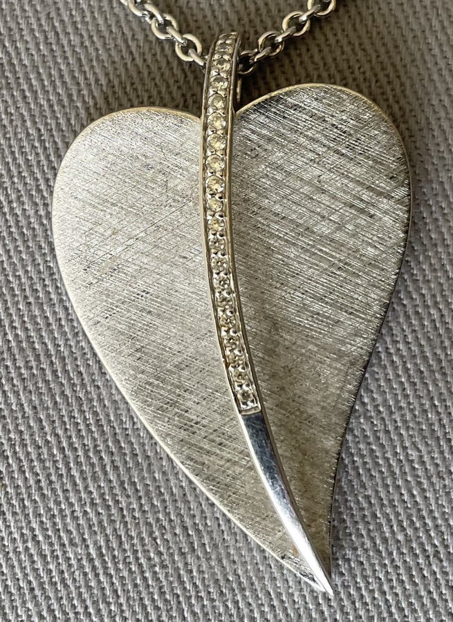 Viventy halsband med hänge silver Stämplad 925 Vikt 235 g