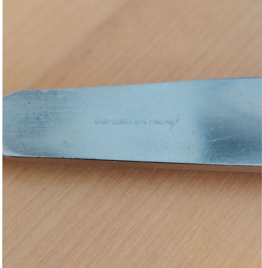 Gense Ranka 12 st matbestick rostfritt klassiker retro gafflar knivar