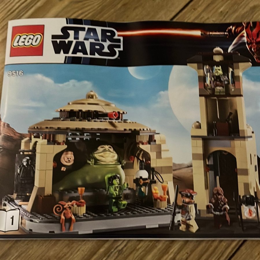 Lego star wars 9516 jabbas palace 2012