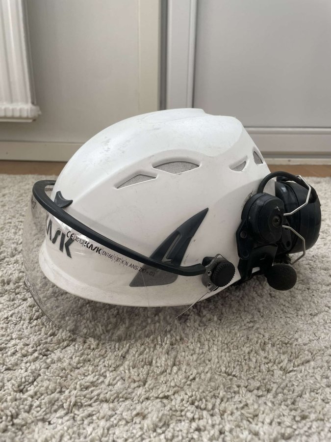 KASK Skydds hjälm med hörselskydd 3M Peltor WS Alert XP