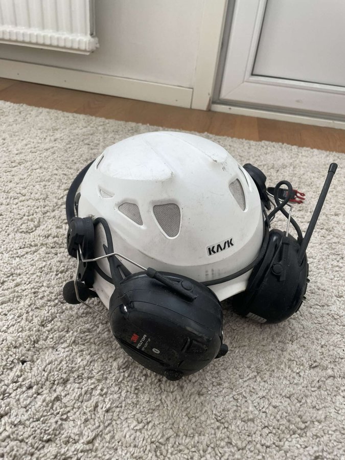 KASK Skydds hjälm med hörselskydd 3M Peltor WS Alert XP