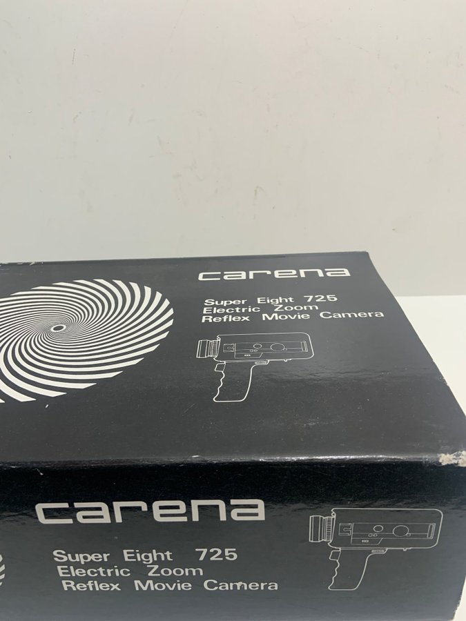 #13# Carena Super Eight 725 Electric Zoom Reflex Movie Camera