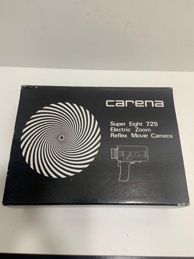 #13# Carena Super Eight 725 Electric Zoom Reflex Movie Camera
