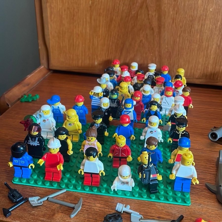 Lego 80-tal Stor lot Vintage Retro