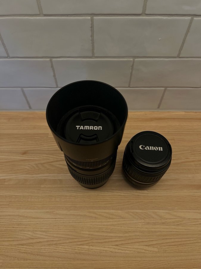 Canon EOS 400D med objektiv i fint skick