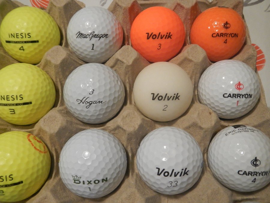 30 st golfbollar- olika märken och modeller- " 238"