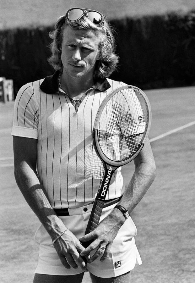 Björn Borg tennisracket Donnay Allwood