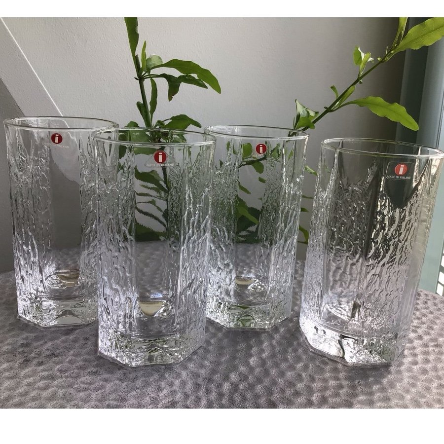 Grogglas Highball glas Iittala Kalinka design Timo Sarpaneva