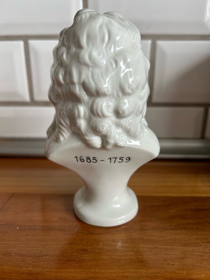 2 komponist buster Rossini og Hændel Tysk porcelæn