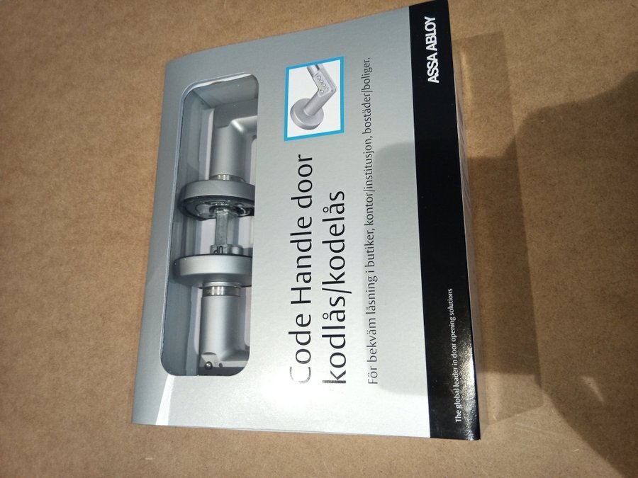 DÖRRHANDTAG ASSA ABLOY CODE HANDLE 8810 HÖGER