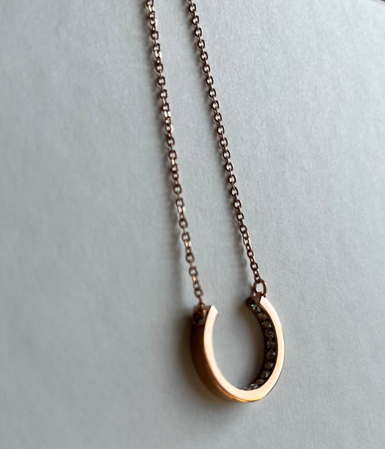 Ny Edblad Monaco färg rosegold u-necklace