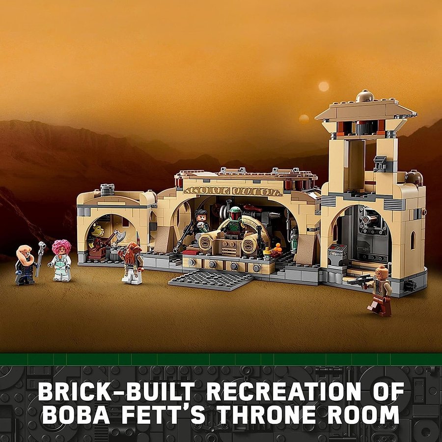 LEGO Star Wars 75326 Boba Fett's Throne Room