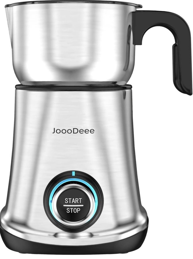 Milk Frother Electric JoooDeee Automatic Milk Frother Without Burning