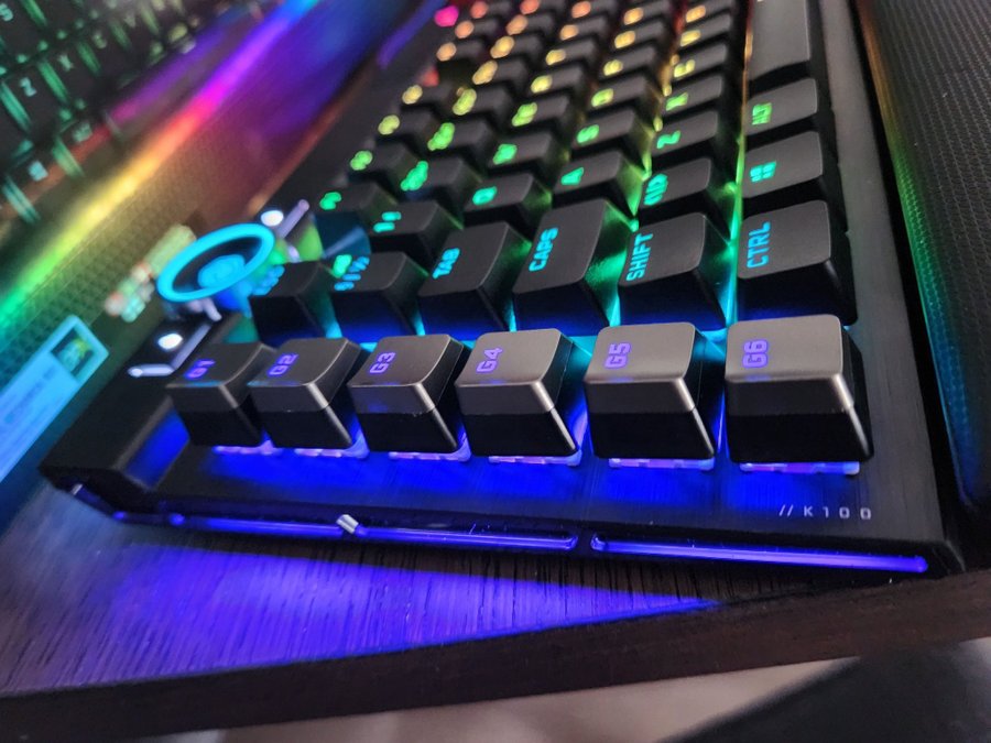 Corsair k100 RGB - OPX -Gaming tastatur - Nordisk