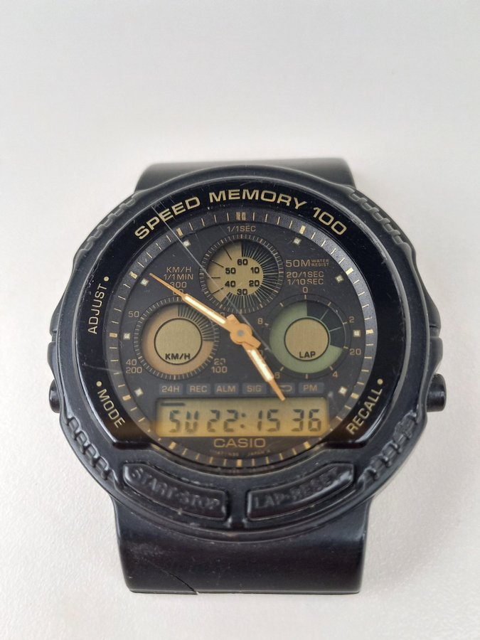 CASIO AW-20 MODULE 384 JAPAN QUARTZ WATCH FROM 80S