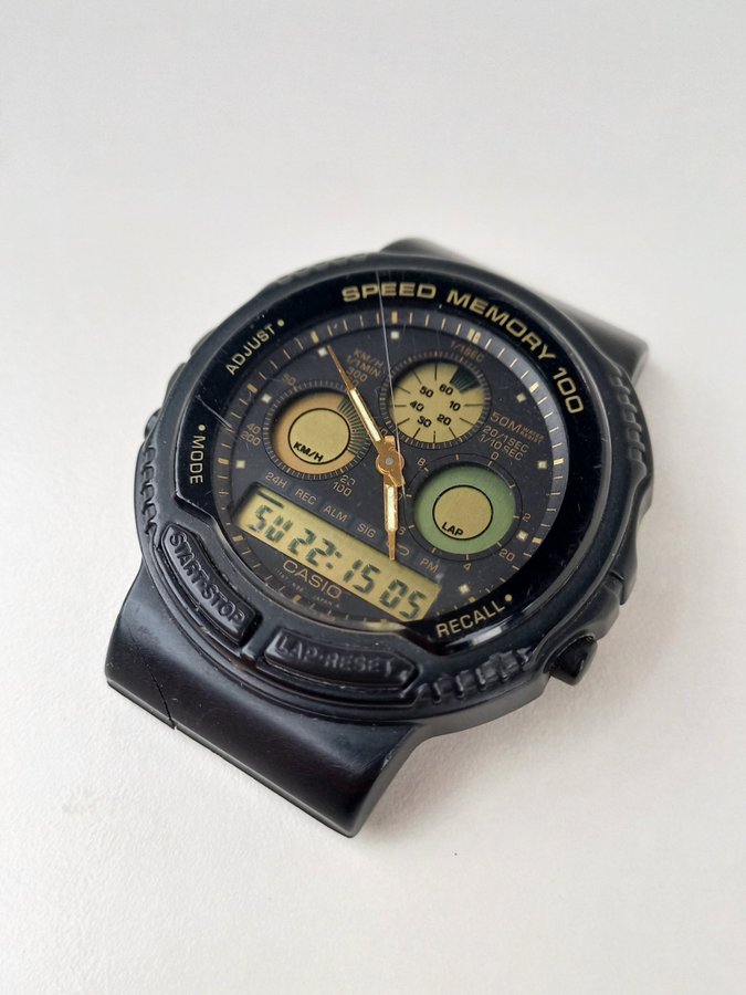 CASIO AW-20 MODULE 384 JAPAN QUARTZ WATCH FROM 80S