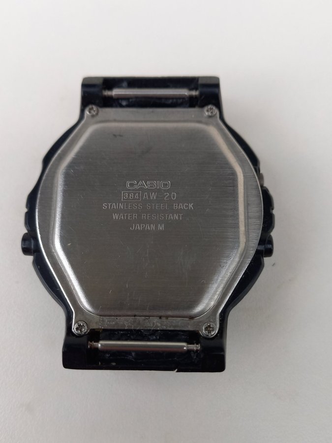 CASIO AW-20 MODULE 384 JAPAN QUARTZ WATCH FROM 80S