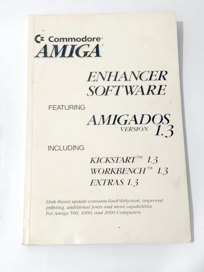 Commodore Amiga - AmigaDOS Enhancer Software Manual (1988)