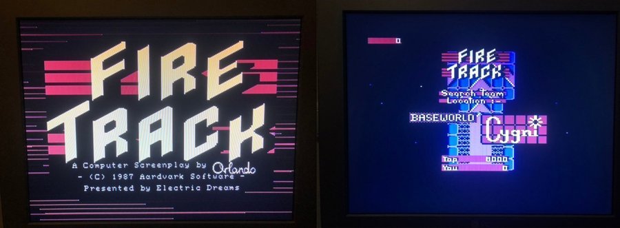 Firetrack (Commodore 64/C64 Spel Kassett)