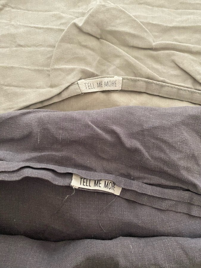 Tell Me More örngott sängkläder textil linne linneörngott