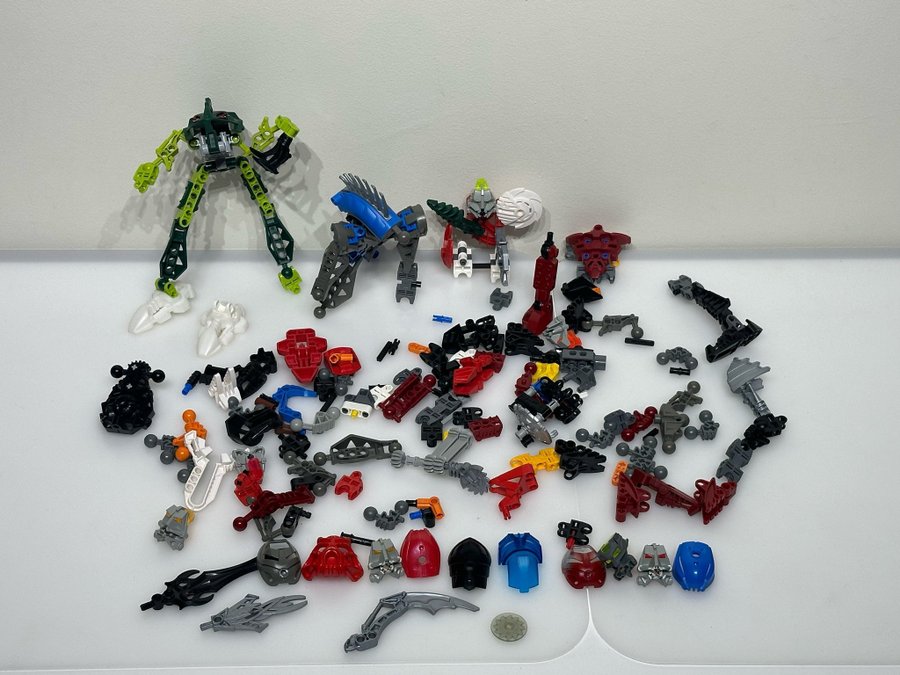 Lego bionicle - blandat parti - reservdelar