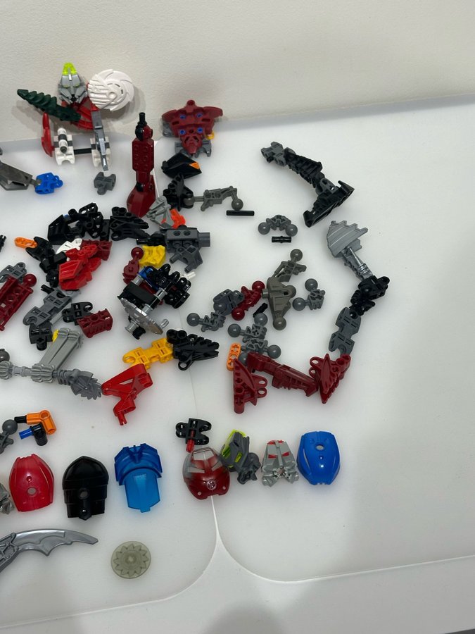 Lego bionicle - blandat parti - reservdelar