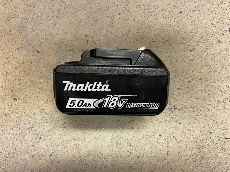Makita 18V 50Ah batteri (Helt nytt)