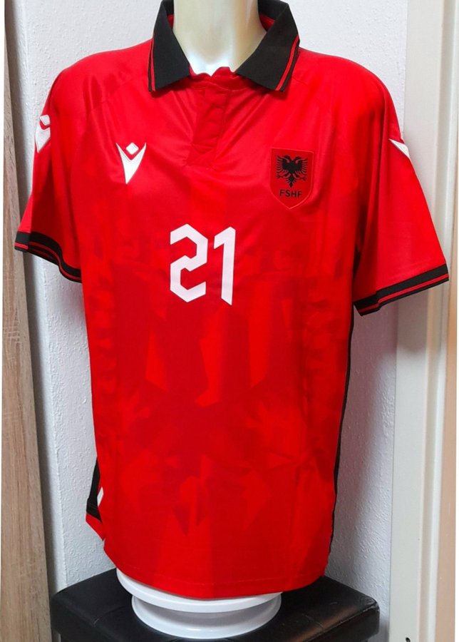 Albanien Asllani Nr21 Trikot Fantrikot Gr XXL