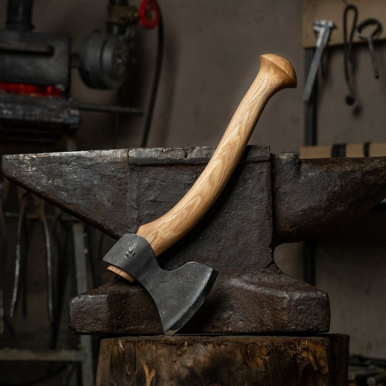 Carving Axe Carpenter Axe Bushcraft Axe Father/Husband/Son Gift Hand Forged