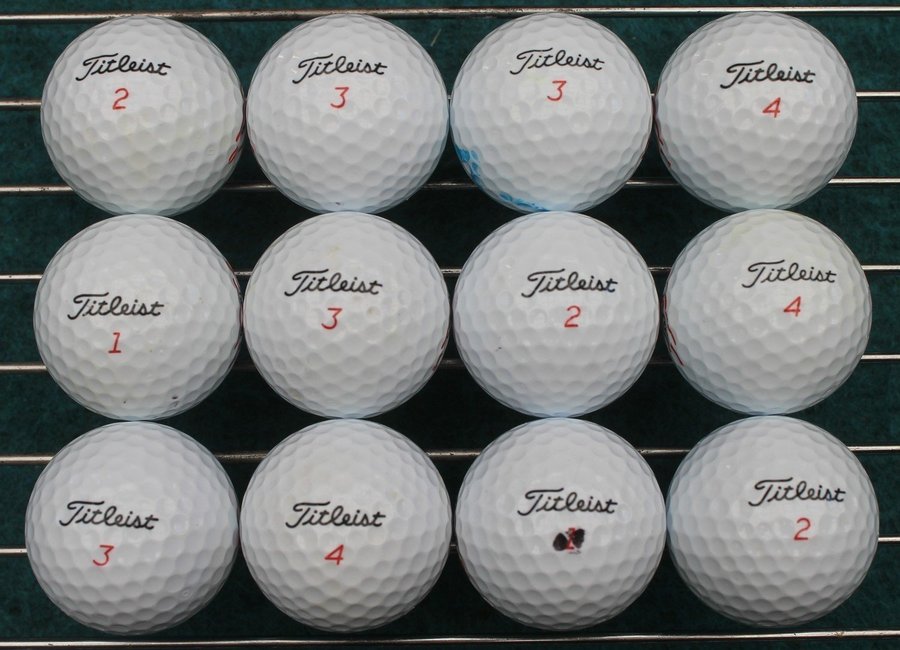 TITLEIST TRUFEEL - 1 dussin förstasortering - 7 kr/st - Bra samfrakt!