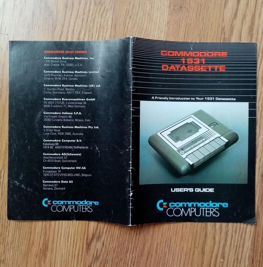 Commodore 1531 Datassette User's Guide - Commodore 64