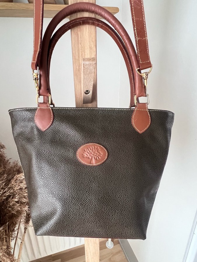 Mulberry tote brown Crossbody shoulder vintage bag leather very good condition