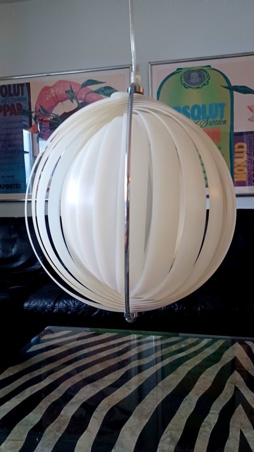 Vintage Moon Lamp 1980erne