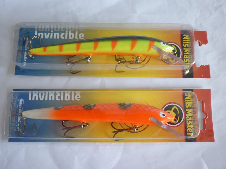 2 st nya Nils Master Invincible 15 cm