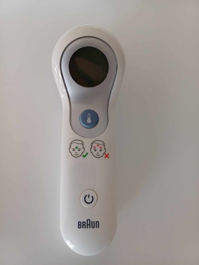 Braun panntermometer NTF3000