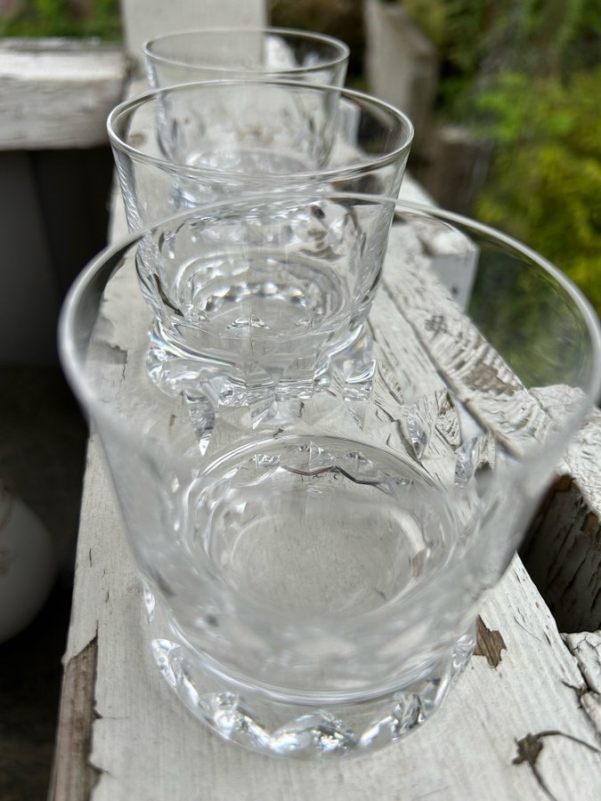 Tumbler- Whisky glas- Kosta Boda - Göran Wärff- design- kristall glas