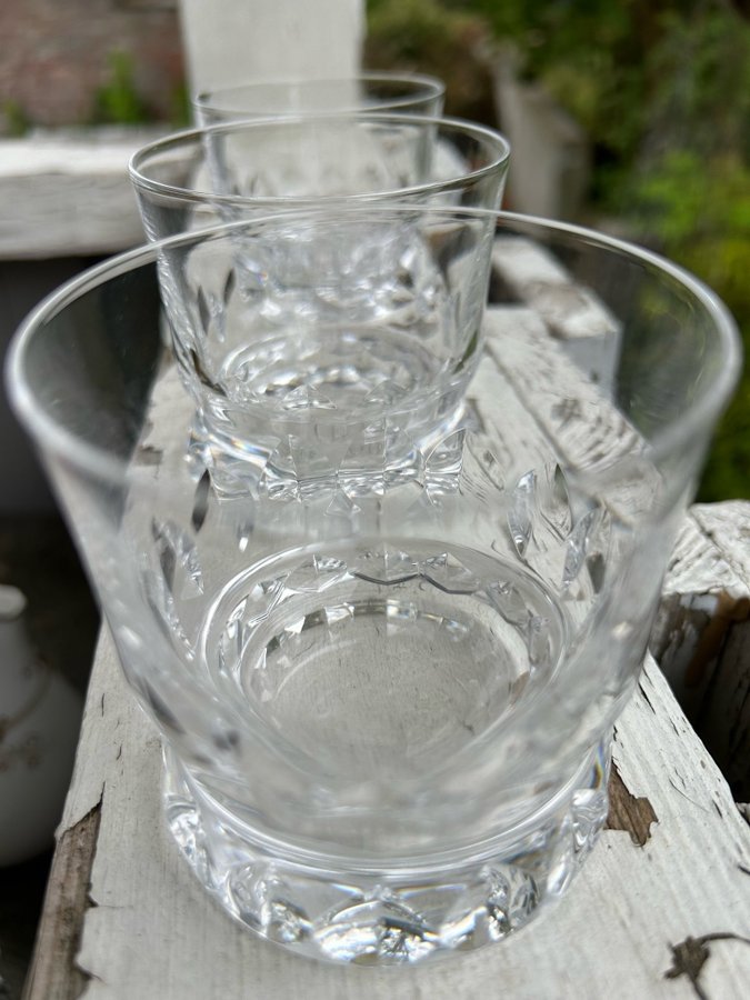 Tumbler- Whisky glas- Kosta Boda - Göran Wärff- design- kristall glas