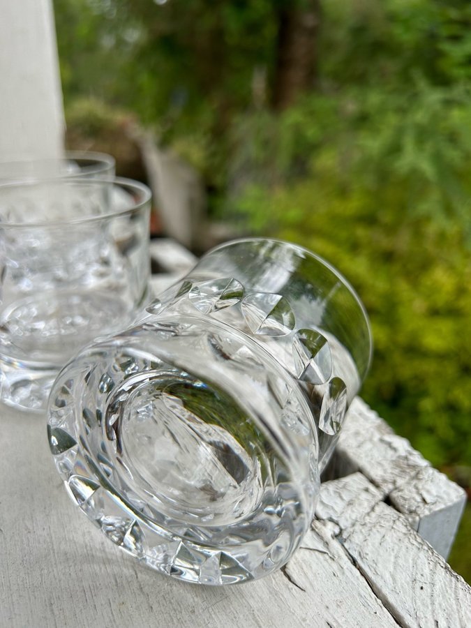 Tumbler- Whisky glas- Kosta Boda - Göran Wärff- design- kristall glas