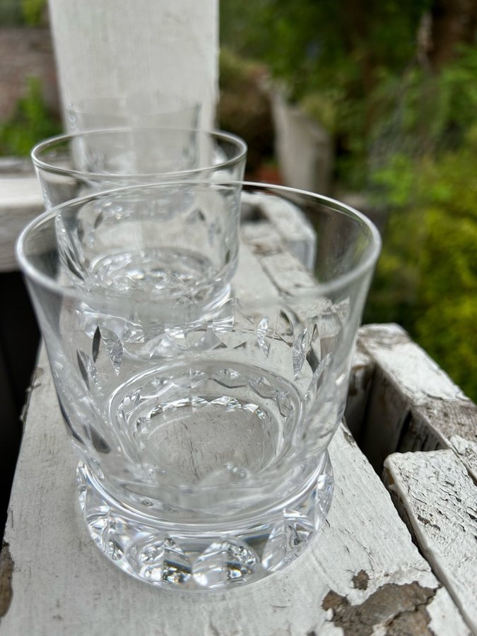 Tumbler- Whisky glas- Kosta Boda - Göran Wärff- design- kristall glas