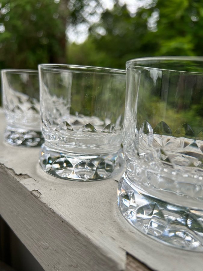 Tumbler- Whisky glas- Kosta Boda - Göran Wärff- design- kristall glas