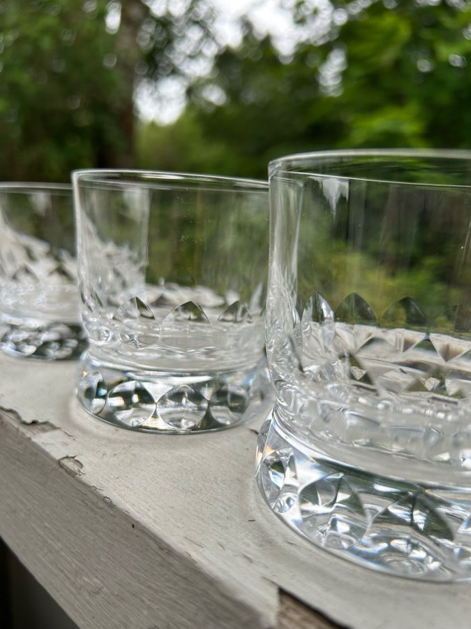 Tumbler- Whisky glas- Kosta Boda - Göran Wärff- design- kristall glas