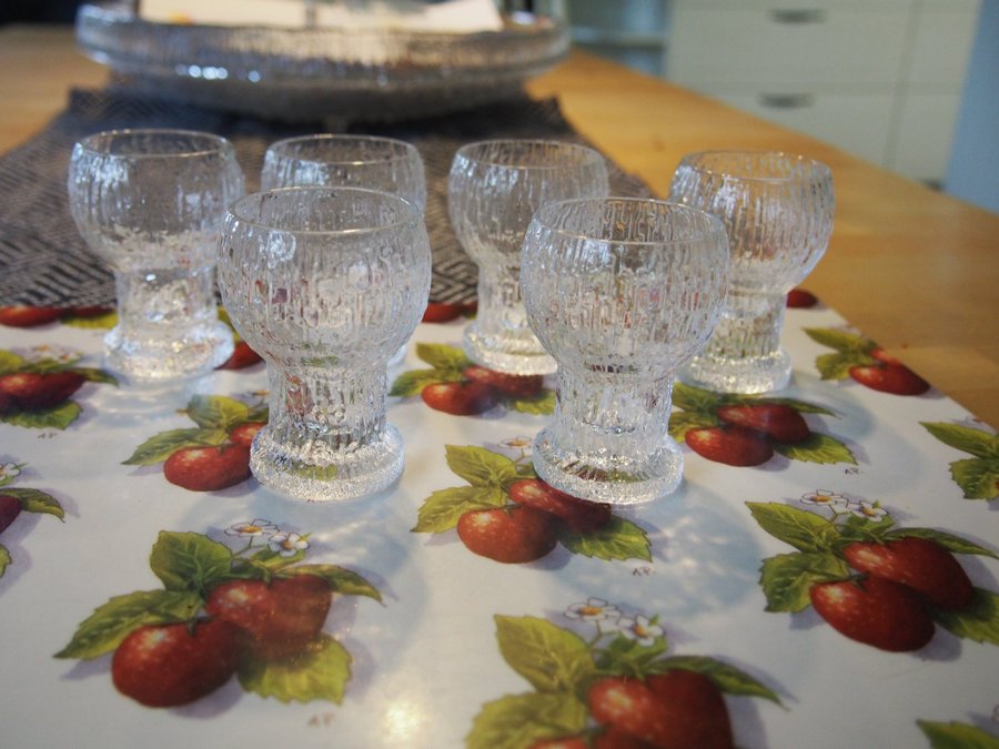 Iittala Kekkerit Snapsglas 6 Stycken