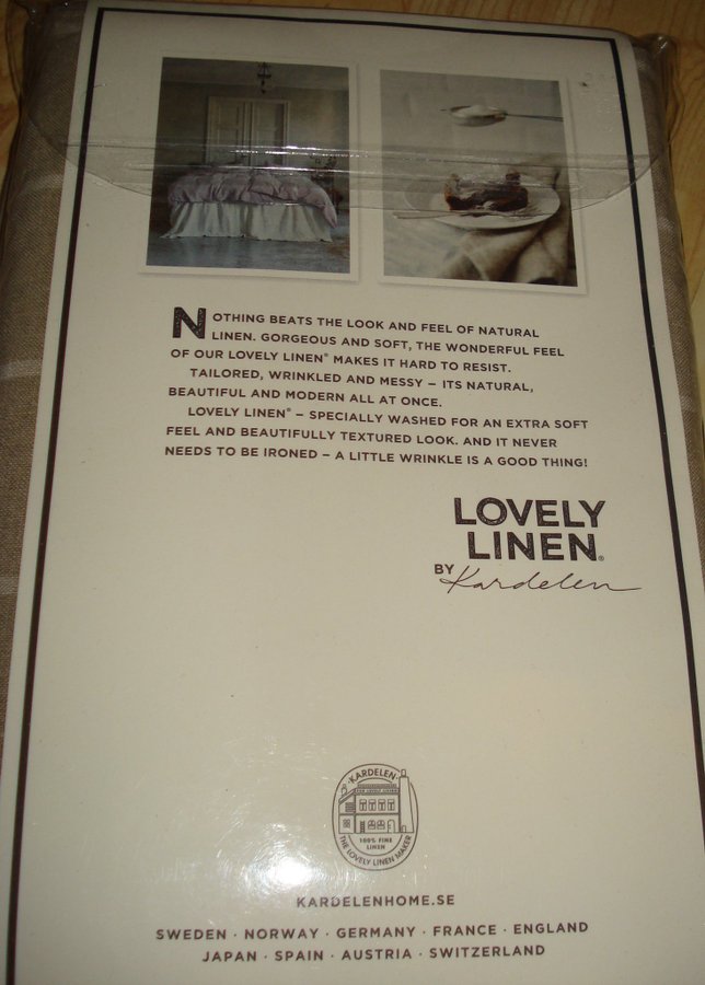 *örngott* *Lovely Linen* *linne *kuddfodral*