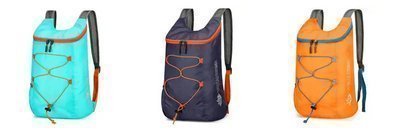 helt ny! 20L waterproof foldable lightweight backpack ryggsäck