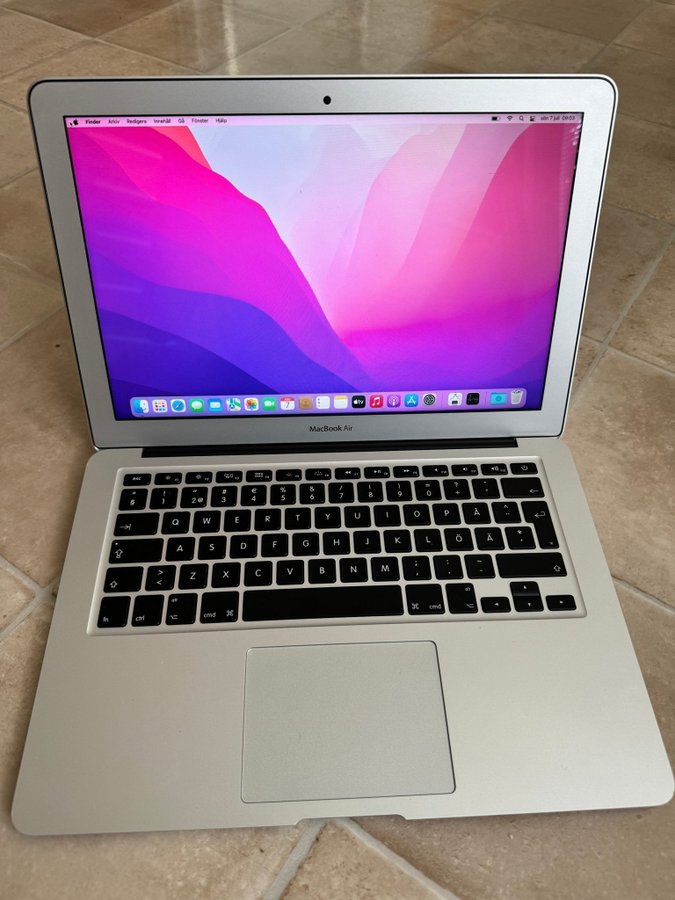 Finskick i5 Intel 27GHz MacBook Air 8GB/512GB SSD 2015