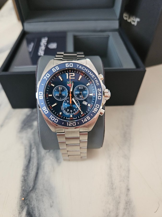 TAG Heuer Formula 1 Chronograph - Blå urtavla