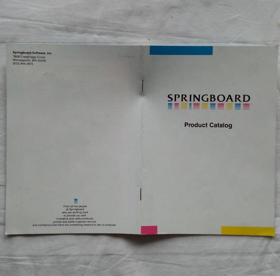 Springboard - Product Catalog (1) - Commodore 64 Apple PC